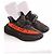 Baskets Yeezy anthracite en tissu Gris anthracite - vue 3