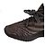 Baskets Yeezy anthracite en tissu Gris anthracite - vue 4
