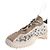 Miu Miu Sneakers in tessuto tecnico ricamato bubble bianche Bianco - vista 4