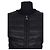 Plumas Moncler negro con piel XS - vista 2