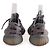Baskets Yeezy anthracite Gris anthracite - vue 2