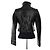 Courreges Reedition Jacke schwarz - Ansicht 4