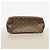 Sac cabas vertical Louis Vuitton Monogram Batignolles Marron - vue 3