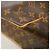 Sac cabas vertical Louis Vuitton Monogram Batignolles Marron - vue 8