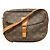 Borsa a tracolla Louis Vuitton Monogram Jeune Fille GM Marrone