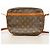 Borsa a tracolla Louis Vuitton Monogram Jeune Fille GM Marrone - vista 10