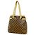 Bolso Tote Vertical Louis Vuitton Monogram Batignolles Castaño
