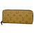 Louis Vuitton Monogram Reverse Portefeuille Clemence Long Wallet Marrone
