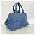 Saco Tote Prada Canapa Denim Azul marinho - vista 2