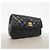 Timeless Borsa a tracolla con catena Chanel Matelassé Nero - vista 2