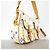 Borsa a tracolla Louis Vuitton Monogram Multicolor Lodge PM Bianco - vista 2