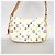 Borsa a tracolla Louis Vuitton Monogram Multicolor Lodge PM Bianco - vista 9