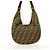 Fendi Zucca Schultertasche aus Nylon und Canvas Braun - Ansicht 9