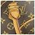 Borsa Louis Vuitton Monogram Ellipse PM M51127 Marrone - vista 8