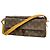 Bolsa de Ombro Louis Vuitton Monogram Vivacite MM Marrom