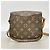 Borsa a tracolla Louis Vuitton Monogram Mini Saint Cloud Marrone - vista 11