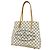 Bolso Tote Cabas MM Louis Vuitton Damier Azur Blanco