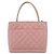 Chanel Medallion Quilted Caviar Rosa - vista 2
