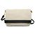 Bottega Veneta Fold Over Canvas with Leather Beige