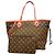 Louis Vuitton Monogram Totem Neverfull MM Tote Bag Braun