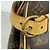 Borsa Tote Orizzontale Louis Vuitton Monogram Batignolles Marrone - vista 8