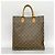 Louis Vuitton Monogram Sac Plat Tote Bag Braun - Ansicht 11