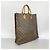 Louis Vuitton Monogram Sac Plat Tote Bag Braun - Ansicht 2