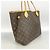 Borsa Tote Louis Vuitton Monogram Neverfull MM Marrone - vista 2
