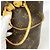 Borsa Tote Louis Vuitton Monogram Neverfull MM Marrone - vista 7