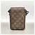 Sac à épaule Louis Vuitton Monogram Macassar S-Lock Marron - vue 11