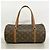 Sac à main Louis Vuitton Monogram Papillon 30 Marron - vue 12