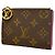 Louis Vuitton Monogram Portefeuille Lisa Wallet Brown