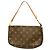 Louis Vuitton Monogram Pochette Accessoires Pouch Braun