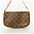 Louis Vuitton Monogram Pochette Accessoires Pouch Braun - Ansicht 9