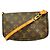 Borsa Louis Vuitton Monogram Pochette Accessoires Marrone