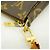 Borsa Louis Vuitton Monogram Pochette Accessoires Marrone - vista 8