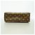 Bolso/Neceser Louis Vuitton Monogram Toilette 25 Castaño - vista 3
