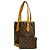 Borsa Tote Louis Vuitton Monogram Bucket PM Marrone