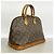 Bolso de mano Louis Vuitton Alma Monogram M51130 Castaño - vista 2