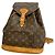 Mochila Louis Vuitton Monogram Montsouris MM Marrom