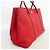 Hermès Sac Cabas Hermes Garden PM Rouge - vue 2