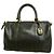 Borsa Boston Chanel in pelle di vitello martellata nera Nero