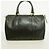 Borsa Boston Chanel in pelle di vitello martellata nera Nero - vista 10