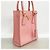 Borsa Prada in pelle Saffiano rosa - vista 2