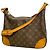 Bolsa de Ombro Louis Vuitton Monogram Boulogne 30 Marrom