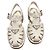 Prada Sandali Jelly in gomma bianca Bianco