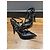 Valentino Garavani Rockstud Décolleté in Pelle Nera Nero - vista 5