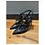Valentino Garavani Rockstud Décolleté in Pelle Nera Nero - vista 9