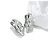 Bulgari Serpenti Viper Orecchini a Lobo Oro Bianco 750/18K Pavé Diamanti 1,50 ct Lusso Argento - vista 2
