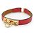 Hermès Bracciale Rivale Mini T2 Marrone Rosa D'oro